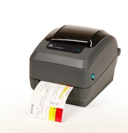 Zebra GX430t label printer Thermal transfer 300 x 300 DPI 102 mm/sec Wired