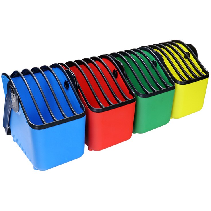 LocknCharge LNC7056 portable device management cart/cabinet Portable device management bag Blue, Green, Red, Yellow