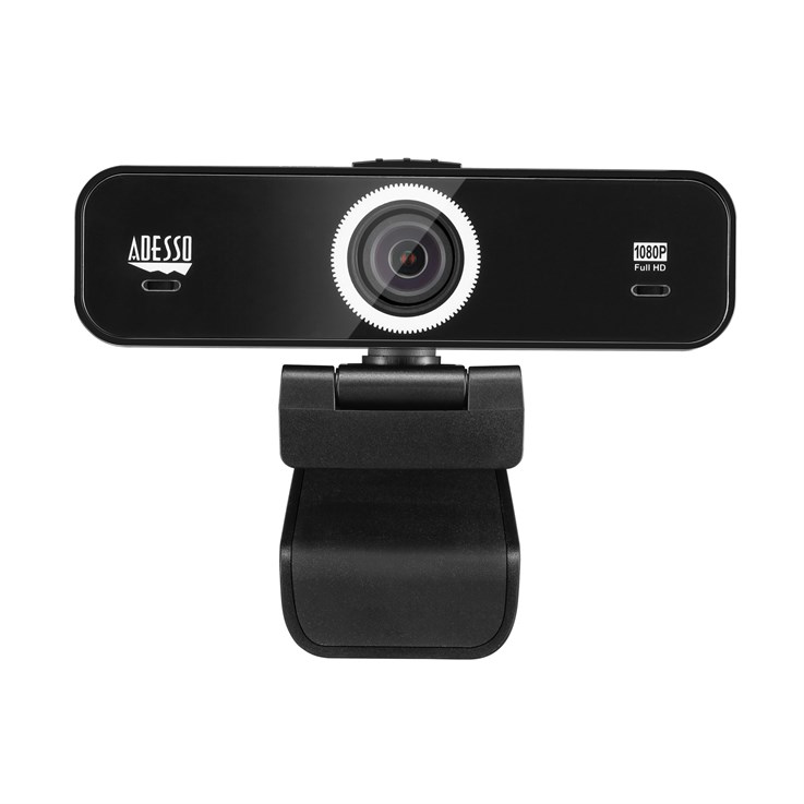 Adesso CyberTrack K1 webcam 2.1 MP 1920 x 1080 pixels USB 2.0 Black