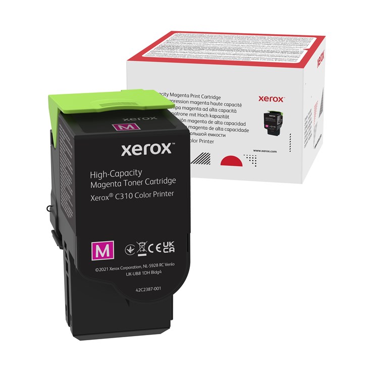 Xerox Genuine ® C310 Color Printer​/​C315 Color Multifunction Printer Magenta High capacity Toner Cartridge (5500 Pages) - 006R04366