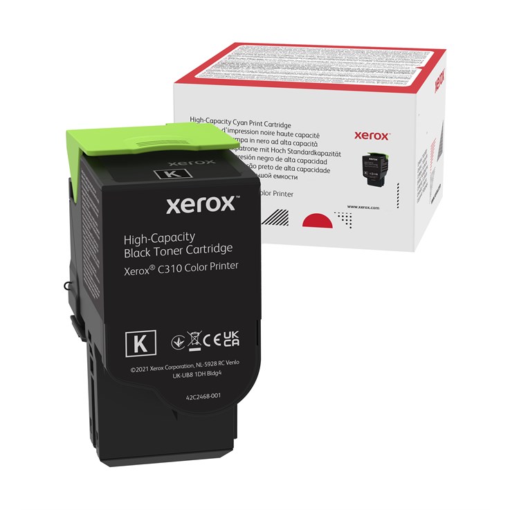 Xerox Genuine ® C310 Color Printer​/​C315 Color Multifunction Printer Black High capacity Toner Cartridge (8000 Pages) - 006R04364