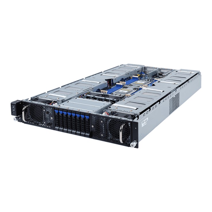 GIGABYTE G292-Z45 Socket SP3 Rack (2U) Grey