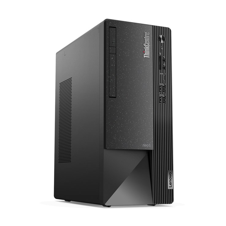 Lenovo ThinkCentre neo 50t Intel® Core™ i5 i5-12400 8 GB DDR4-SDRAM 256 GB SSD Windows 11 Pro Tower PC Grey