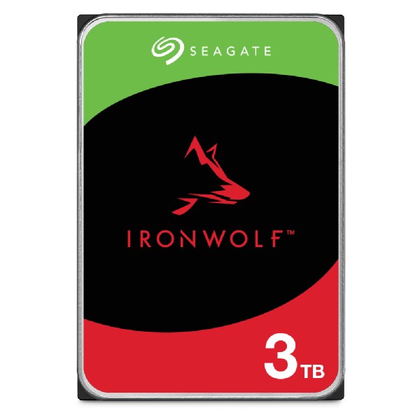 Seagate IronWolf ST3000VN006 internal hard drive 3 TB 5400 RPM 256 MB 3.5" Serial ATA III