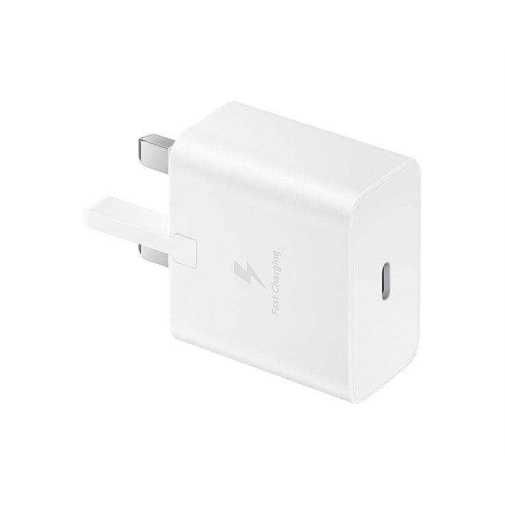 Samsung 15W Adaptive Fast Charger (with C to C Cable) Smartphone White USB Fast charging Indoor