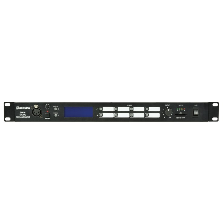 Adastra DM-8 1 channels Black