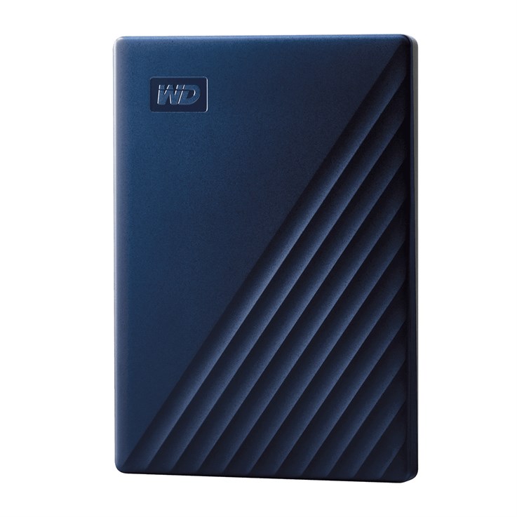 Western Digital My Passport for Mac external hard drive 2 TB USB Type-A / USB Type-C 3.2 Gen 1 (3.1 Gen 1) Blue