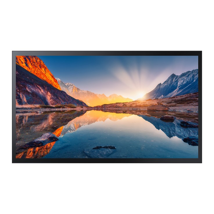 Samsung QM32R-T Digital signage flat panel 81.3 cm (32") LCD Wi-Fi 400 cd/m² Full HD Black Touchscreen Tizen 4.0