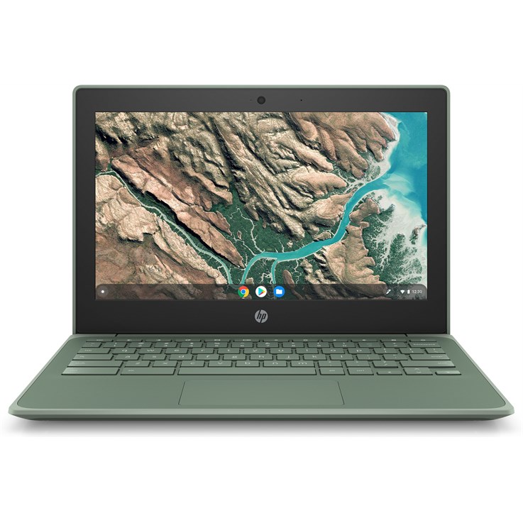 HP Chromebook 11 G8 Intel® Celeron® N4120 29.5 cm (11.6") Touchscreen HD 4 GB LPDDR4-SDRAM 32 GB SSD Wi-Fi 5 (802.11ac) ChromeOS Green