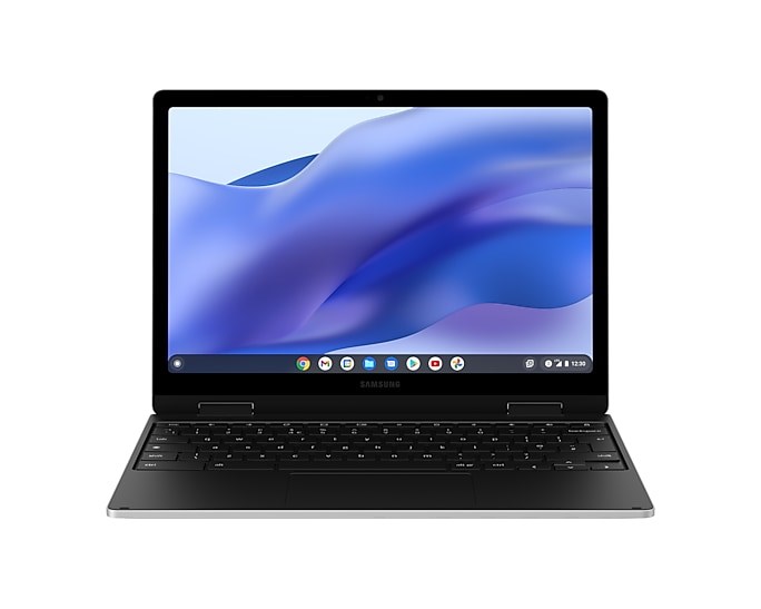 Samsung Chromebook 2 Intel® Celeron® N N4500 31.5 cm (12.4") Touchscreen WQXGA 4 GB LPDDR4x-SDRAM 128 GB eMMC Wi-Fi 6 (802.11ax) ChromeOS Silver