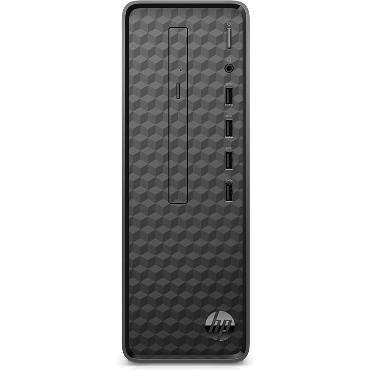 HP Slim Desktop S01-pF2003na Intel® Core™ i3 i3-12100 8 GB DDR4-SDRAM 256 GB SSD Windows 11 Home Tower PC Black