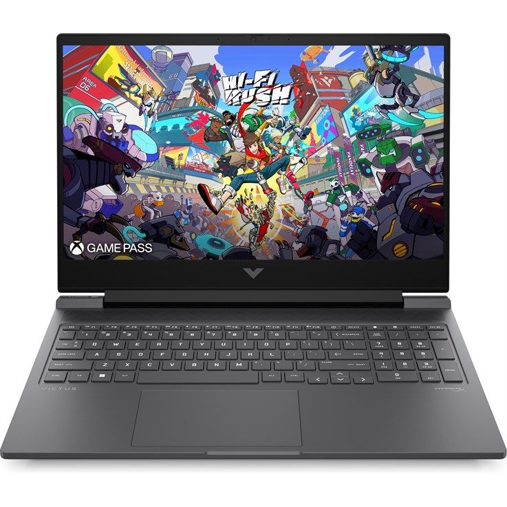 HP Victus Gaming 16-r1004na Intel® Core™ i5 i5-14450HX Laptop 40.9 cm (16.1") Full HD 16 GB DDR5-SDRAM 512 GB SSD NVIDIA GeForce RTX 4050 Wi-Fi 6E (802.11ax) Windows 11 Home Black