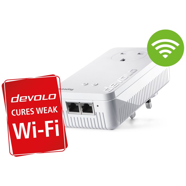 Devolo WiFi Repeater+ ac Network repeater 1200 Mbit/s White