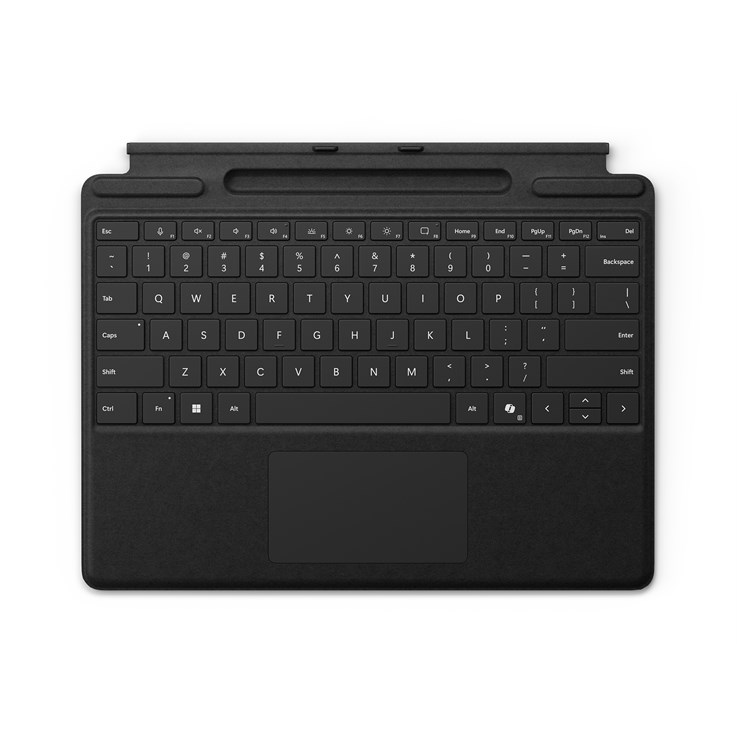 Microsoft Surface Pro KB w/ PenStor QWERTY Microsoft Cover port Black