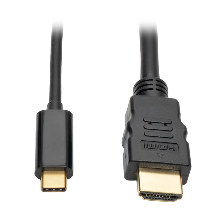 Tripp Lite U444-006-H USB-C to HDMI Active Adapter Cable (M/M), 4K, Black, 6 ft. (1.8 m)