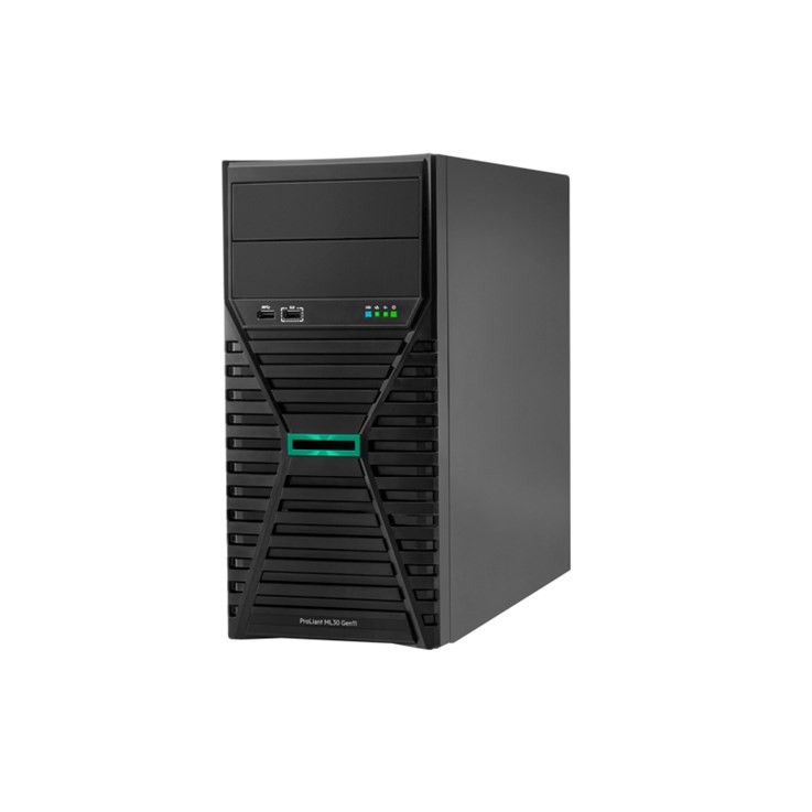 HPE ProLiant ML30 Gen11 server Tower (4U) Intel Xeon E E-2414 2.6 GHz 16 GB DDR5-SDRAM 350 W