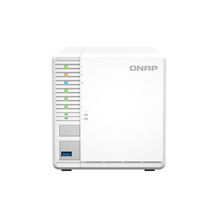 QNAP TS-364 NAS Tower Intel® Celeron® N5095 8 GB QNAP Turbo System White