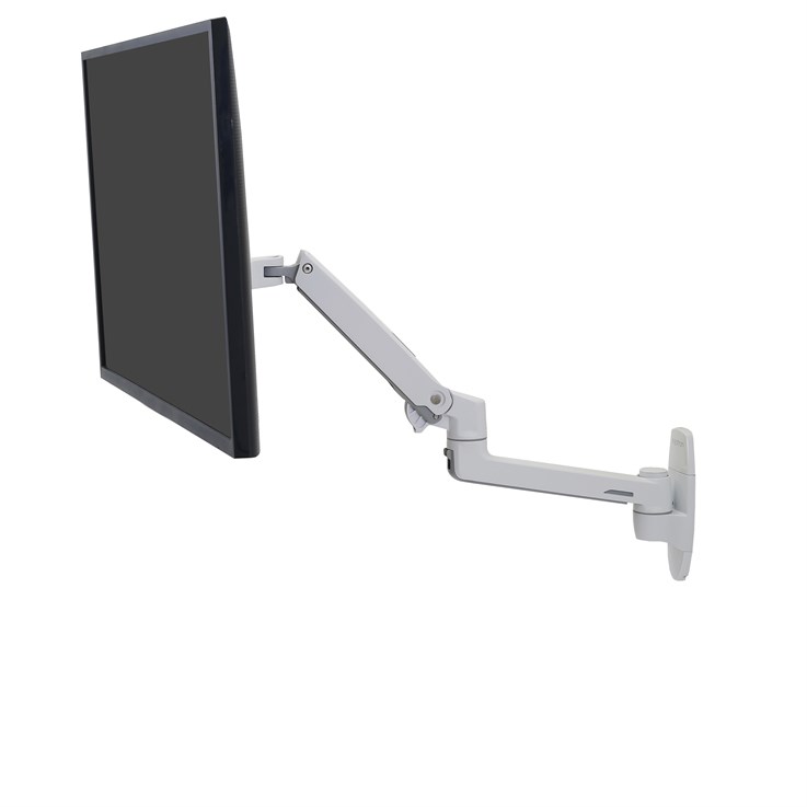 Ergotron LX Series LX Wall Monitor Arm (white)