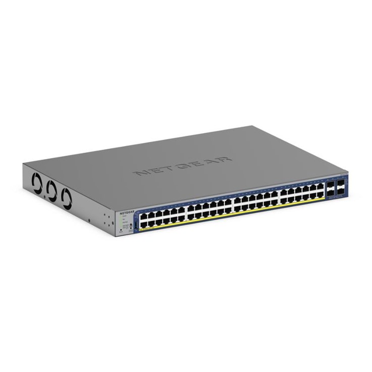 NETGEAR 52-Port PoE Gigabit/10G Stackable Smart Switch (GS752TXP)