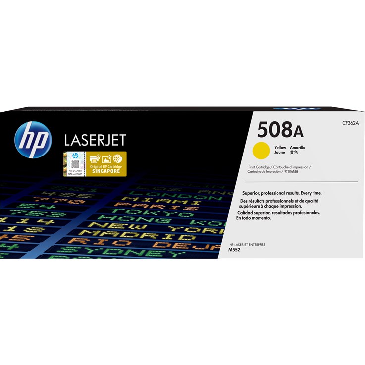 HP 508A Yellow Original LaserJet Toner Cartridge