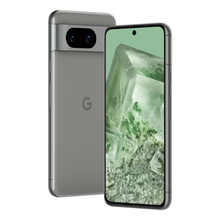 Google Pixel 8 15.8 cm (6.2") Dual SIM 5G USB Type-C 8 GB 128 GB 4575 mAh Green, Grey