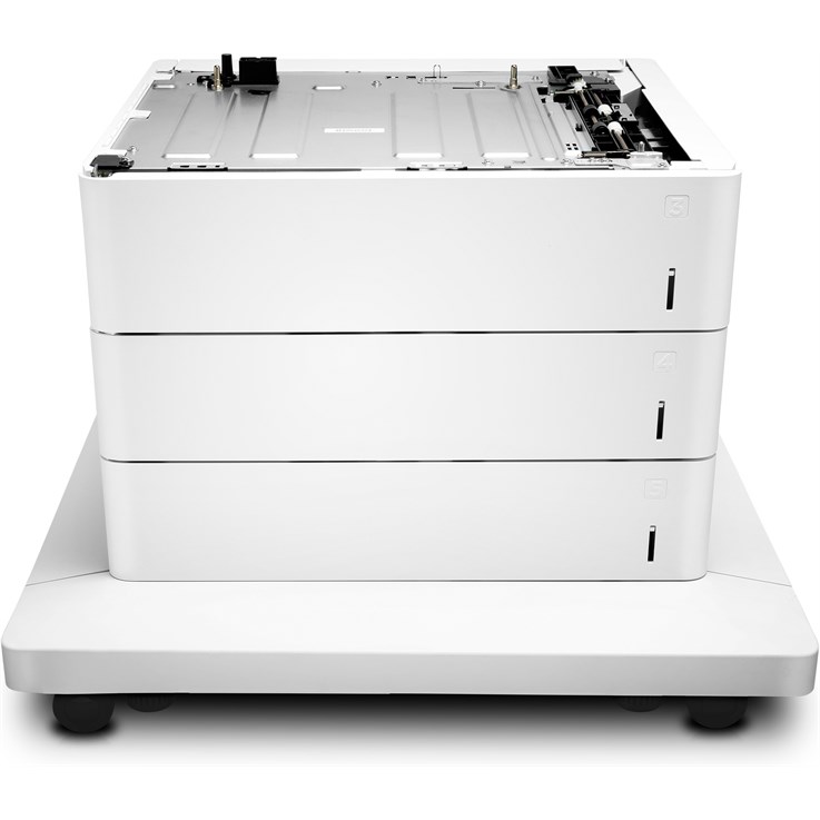 HP Color LaserJet 3x550-sheet Feeder and Stand