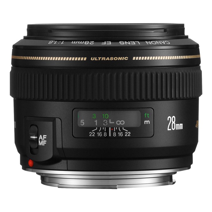 Canon EF 28mm f/1.8 USM SLR Black