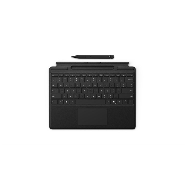 Microsoft Surface Pro Keyboard with Slim Pen for Business QWERTY English Microsoft Cover port Black