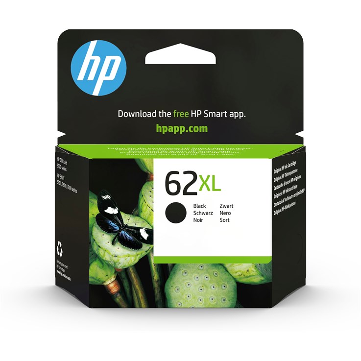 HP 62XL High Yield Black Original Ink Cartridge