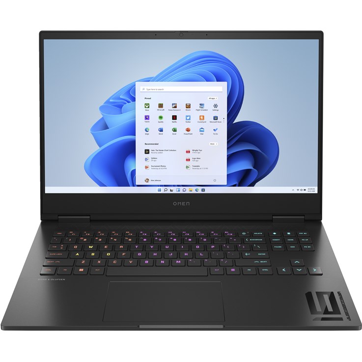 OMEN by HP 16-xd0001na AMD Ryzen™ 7 7840HS Laptop 40.9 cm (16.1") Full HD 16 GB DDR5-SDRAM 1 TB SSD NVIDIA GeForce RTX 4060 Wi-Fi 6E (802.11ax) Windows 11 Home Black