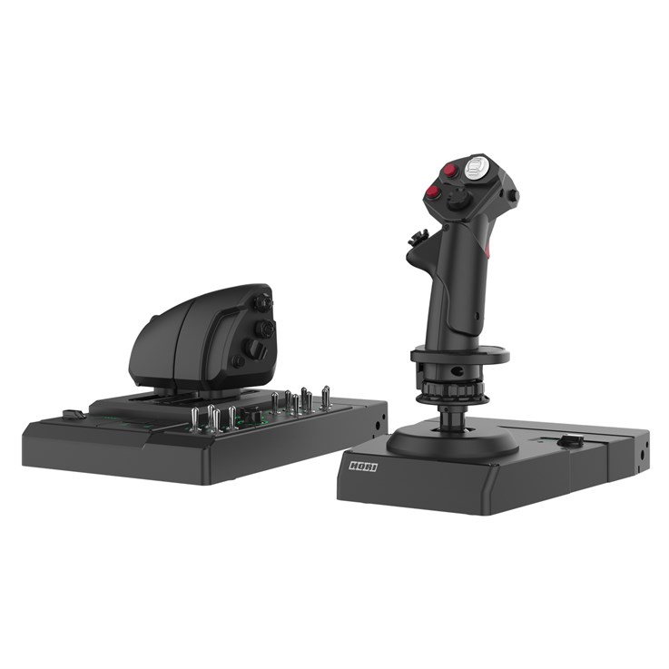 Hori HOTAS Flight Control System & Mount for PC (Windows 11/10)