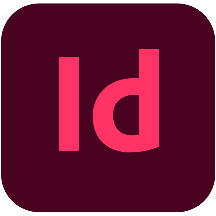 Adobe InDesign CC f/ Teams, Subscription Renewal, 1 user, Level 4 (100+), Win/Mac, EU English