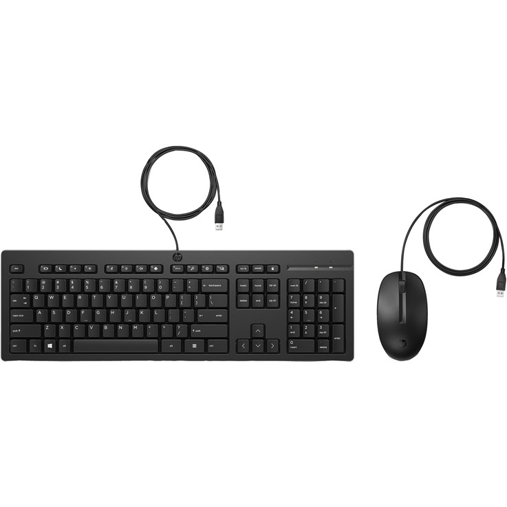 HP 225 Wired Mouse and Keyboard Combo