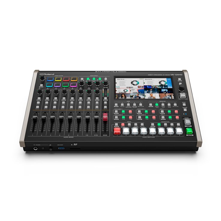 Roland VR-120HD audio mixer 42 channels Black