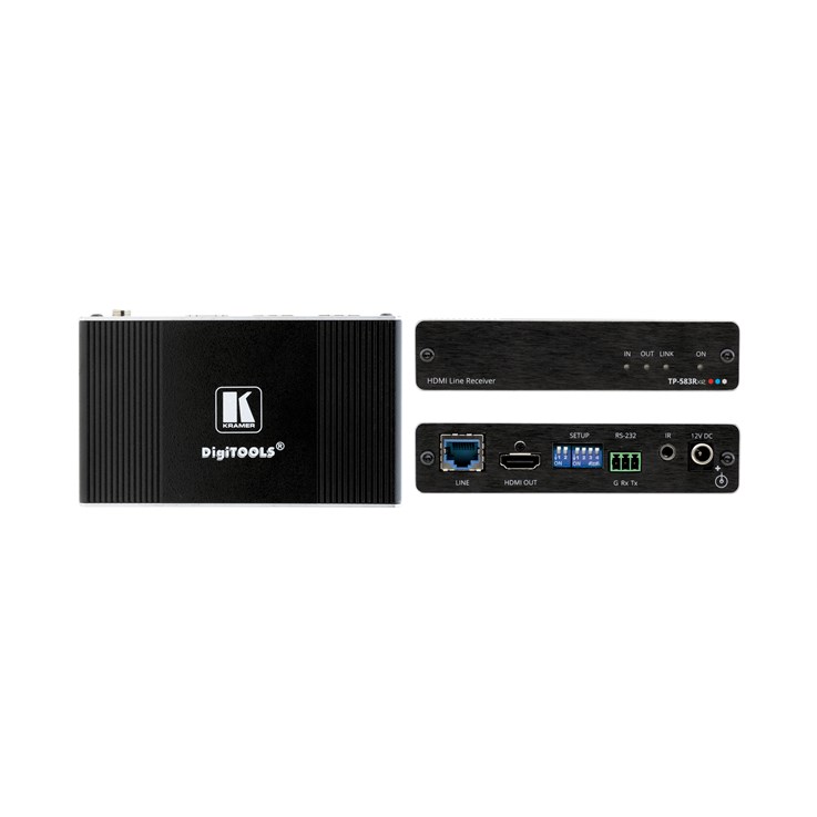 Kramer Electronics TP-583RXR AV receiver Black