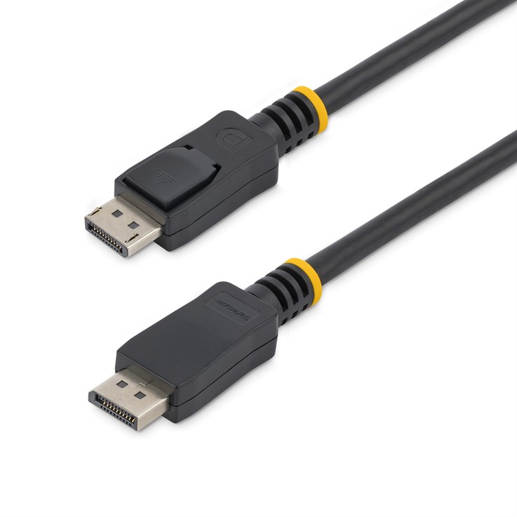 StarTech.com 2m (6ft) DisplayPort 1.2 Cable - 4K x 2K Ultra HD VESA Certified DisplayPort Cable - DP to DP Cable for Monitor - DP Video/Display Cord - Latching DP Connectors