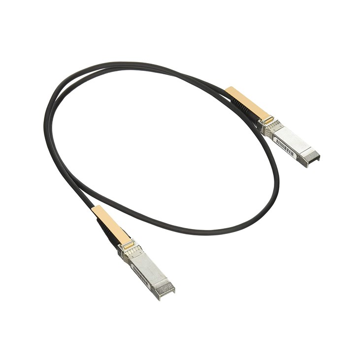 Cisco 10G Direct Attach Twinax SFP+ Cable, Passive, 30AWG Cable Assembly, 1 M, Beige, 5-Year Standard Warranty (SFP-H10GB-CU1M=)