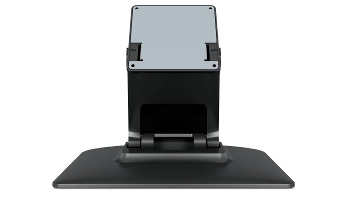 Elo Touch Solutions E307788 monitor mount / stand 38.1 cm (15") Black Desk