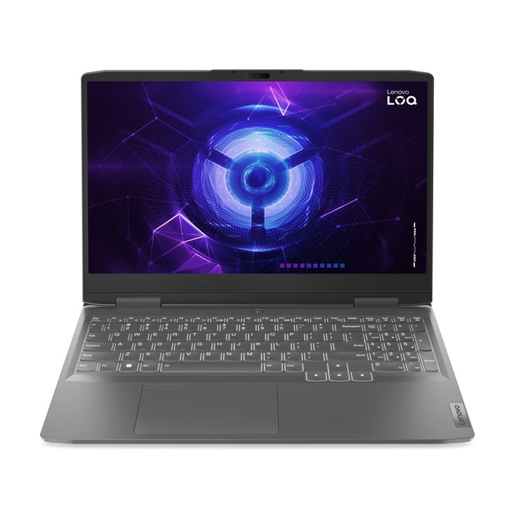 Lenovo LOQ 15IRH8 Intel® Core™ i5 i5-12450H Laptop 39.6 cm (15.6") Full HD 16 GB DDR5-SDRAM 512 GB SSD NVIDIA GeForce RTX 4050 Wi-Fi 6 (802.11ax) Windows 11 Home Grey