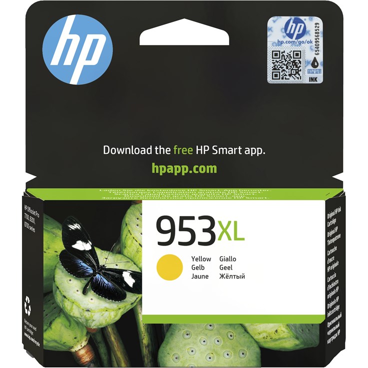 HP 953XL High Yield Yellow Original Ink Cartridge