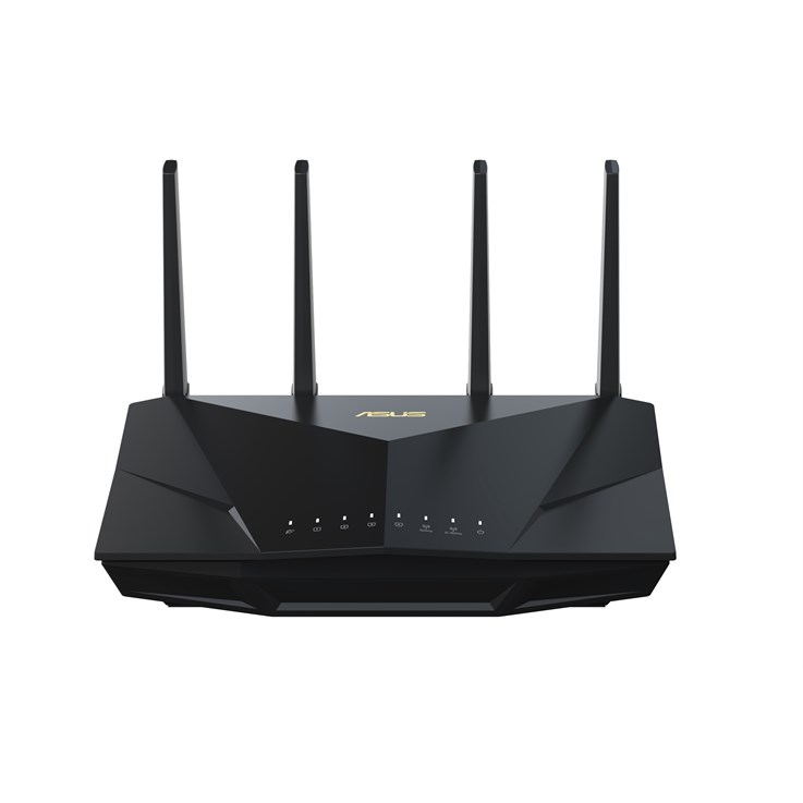 ASUS RT-AX5400 wireless router Gigabit Ethernet Dual-band (2.4 GHz / 5 GHz) Black