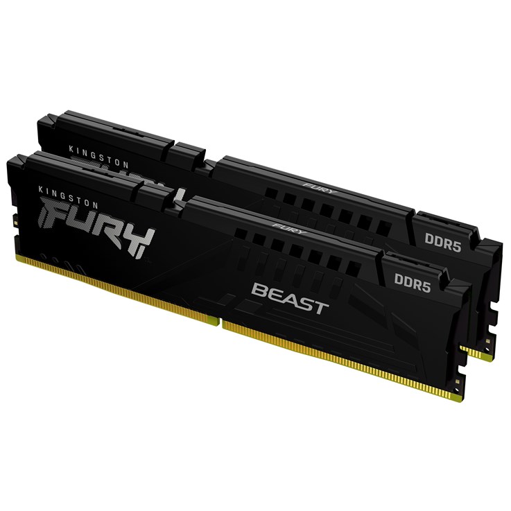 Kingston Technology FURY Beast 32GB 5600MT/s DDR5 CL40 DIMM (Kit of 2) Black