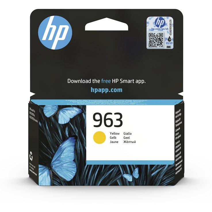 HP 963 Yellow Original Ink Cartridge