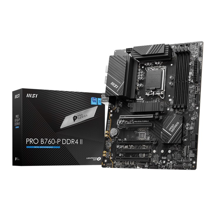 MSI PRO B760-P DDR4 II motherboard Intel B760 LGA 1700 ATX