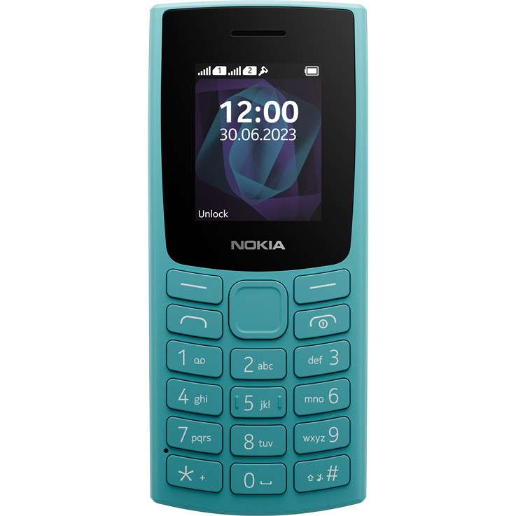 Nokia 105 4.57 cm (1.8") 78.7 g Cyan Feature phone