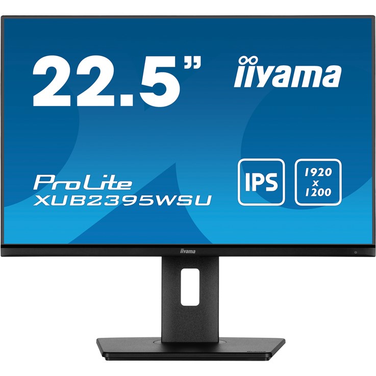 iiyama ProLite XUB2395WSU-B5 computer monitor 57.1 cm (22.5") 1920 x 1200 pixels WUXGA LCD Black