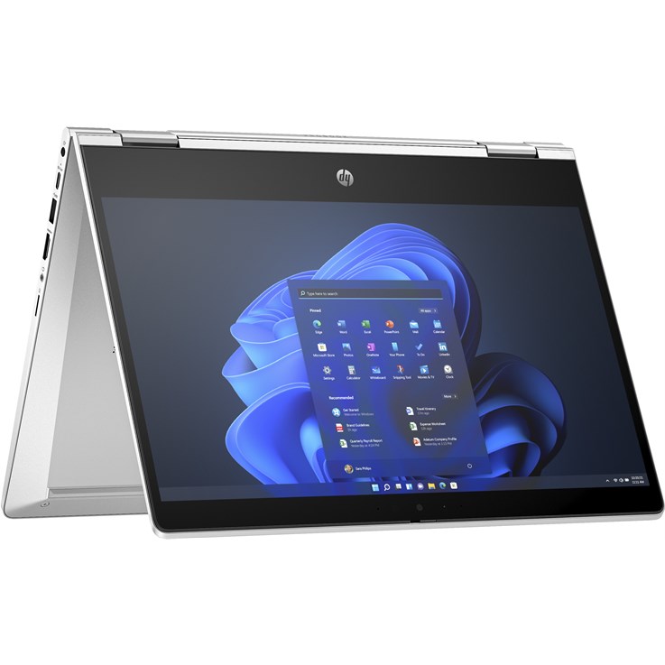 HP Pro x360 435 G10 AMD Ryzen™ 5 7530U Hybrid (2-in-1) 33.8 cm (13.3") Touchscreen Full HD 16 GB DDR4-SDRAM 512 GB SSD Wi-Fi 6 (802.11ax) Windows 11 Pro Silver