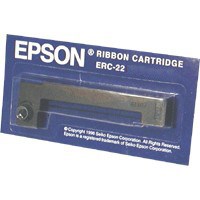 Epson ERC22B Ribbon Cartridge for M-180/190 series, longlife, black